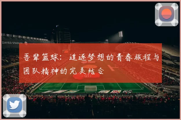 吾辈篮球：追逐梦想的青春旅程与团队精神的完美结合